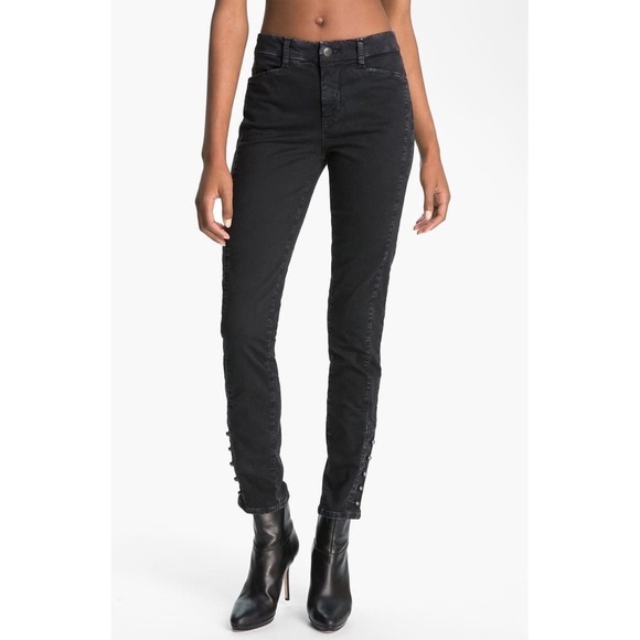 J BRAND ‘Fallon' Skinny Button Ankle Jeans - Picture 1 of 8